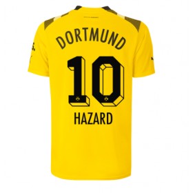 Herren Fußballbekleidung Borussia Dortmund Thorgan Hazard #10 3rd Trikot 2022-23 Kurzarm